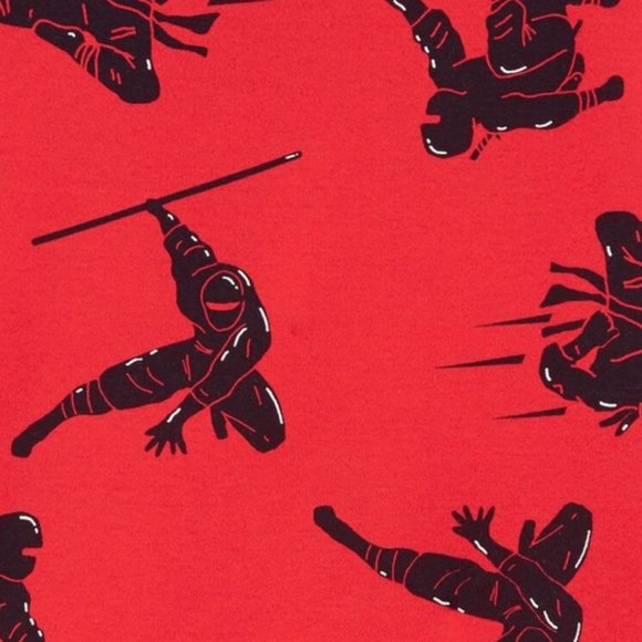 Carter's Pajamas Nwt 4 Ninja By Night Karate Ninjas Pajamas Boys
